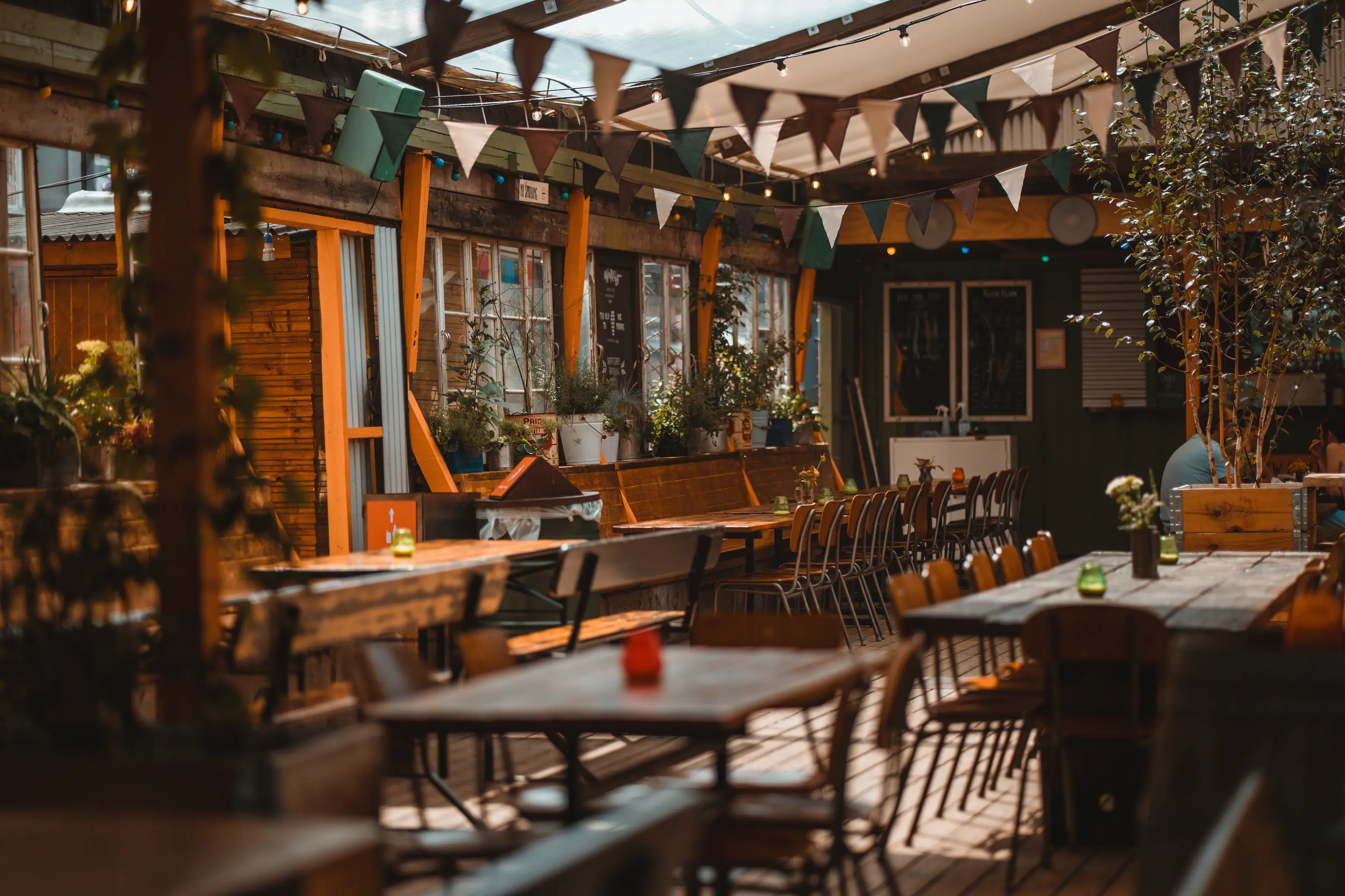 Steinwüste auf einem Berg